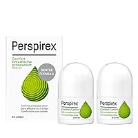 Perspirex Comfort Antiperspirant for Men and Women – Roll On Deodorant for Protection Against Sweat and Odour (2-Pack)