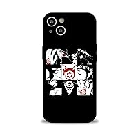 Fullmetal Manga Alchеmist 043 Case for iPhone 13 Case,Japanese Comics Print Pattern Phone Cases for Anime Fans,Silicone Shockproof Protective Cover for iPhone 13 Black