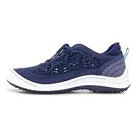 Jambu Womens Sunny Plant Based Floral Lace Up Sneakers Shoes Casual - Blue