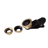 Cell Phone Camera Lens Kit Wide Angle Macro Fish Eye Lens for & Smartphones 0.67 X 180° Fish Eye Lens Phone Camera Lens Kit
