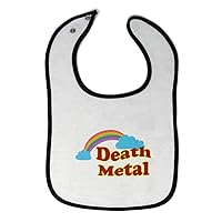 Cute Rascals Toddler & Baby Bibs Burp Cloths Music Death Metal Cotton Items for Girl Boy