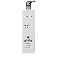 L'ANZA Healing ColorCare Color Preserving Conditioner, for Color-Treated Hair, Protects and Refreshes Hair Color While Healing, Sulfate-free Formula (33.8 Fl Oz)