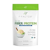 Vanilla Shake Whey High Fiber Protein Powder Low Carb | 20g of Protein & Fiber Per Serving |3 Net Carbs Keto Protein, All Natural, No Added Sugar, No Soy, No Gluten Powder Men and Women