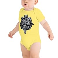 Code of Chivalry Hip Hop Service Badge Baby Short Sleeve one Piece