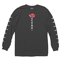 Ripple Junction Naruto Shippuden Akatsuki Anti Village Symbols Anime Adult Long Sleeve T-Shirt