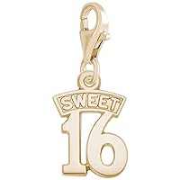 Rembrandt Charms Sweet 16 Charm with Lobster Clasp