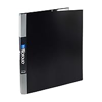 ITOYA Original Art ProFolio 18x24 Black Photo Album Book with 48 Pages - Protective Binder with Plastic Sleeves