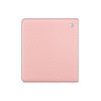 Carbon Fiber Tablet Skin Compatible with Kobo Libra 2 (2023) - Solid Blush - Premium 3M Vinyl Protective Wrap Decal Cover - Easy to Apply | Crafted in The USA by MightySkins