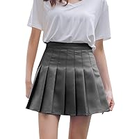 2024 Womens Tennis Mini Skirts High Waist Pleated A-Line Skirt for Teen Girls Summer Casual Versatile Lingerie Short Skirts
