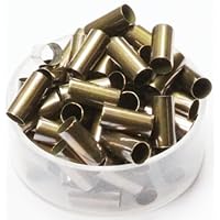 Vintage Brass Tube Spacer Beads 4 Mm I/d X 10 Mm Length 100 Pcs. Raw Solid Bras