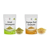YOGI’S GIFT – Celebrating health Multi Pack | Dried Lemongrass + Dried Orange Peel for Bundle……
