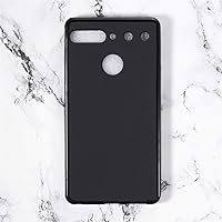 Essential Phone PH-1 Case, Scratch Resistant Soft TPU Back Cover Shockproof Silicone Gel Rubber Bumper Anti-Fingerprints Full-Body Protective Case Cover for Essential Phone PH-1 (Black)