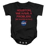 Popfunk NASA Problematic Diaper Infant Baby Boys & Girls Onesie Snapsuit