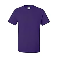 5.6 oz. 50/50 Heavyweight Blend T-Shirt (29M) Deep Purple, L