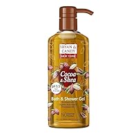 HER Cocoa Shea Bath And Shower Gel Enriched with Organic Aloe Vera, Pro Vitamin B5, Skin Friendly pH 5.5, All Skin Types, 500 Ml (Pack of 1)