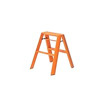 Hasegawa Ladders Lucano Step Ladder, 2-Step Orange