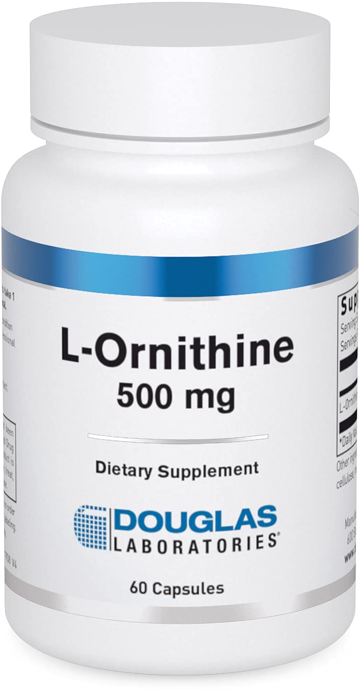 Douglas Laboratories L-Ornithine | Amino Acid Supplement for Liver, Wound Healing, and Gastrointestinal Support* | 60 Capsules