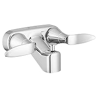 DF-SA110LH-CP RV Tub & Shower Faucet Valve Diverter with Winged Levers (Chrome)