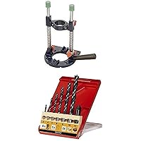 kwb Drill Stand with Countersink Wood Drill Set