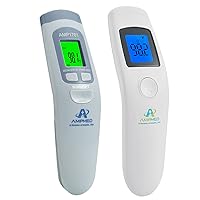 Bundle of Hospital Medical Grade No Touch Non Contact Digital Infrared Temporal Forehead Thermometer for Adult/Baby/Kid/Toddler/Infant/Nurse