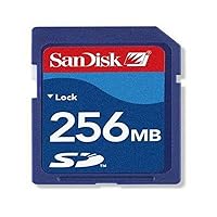SanDisk SDSDB-256-A10 256 MB Secure Digital Card (Retail Package)