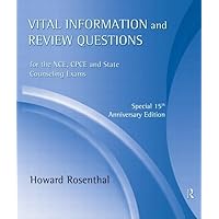 Vital Information and Review Questions for the NCE, CPCE and State Counseling Exams: Special 15th Anniversary Edition Vital Information and Review Questions for the NCE, CPCE and State Counseling Exams: Special 15th Anniversary Edition Audio CD