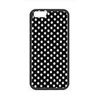 Phone Cases iPhone 6s Red, Sports, TPU, for iPhone 6/6S, Black, Polka Dots