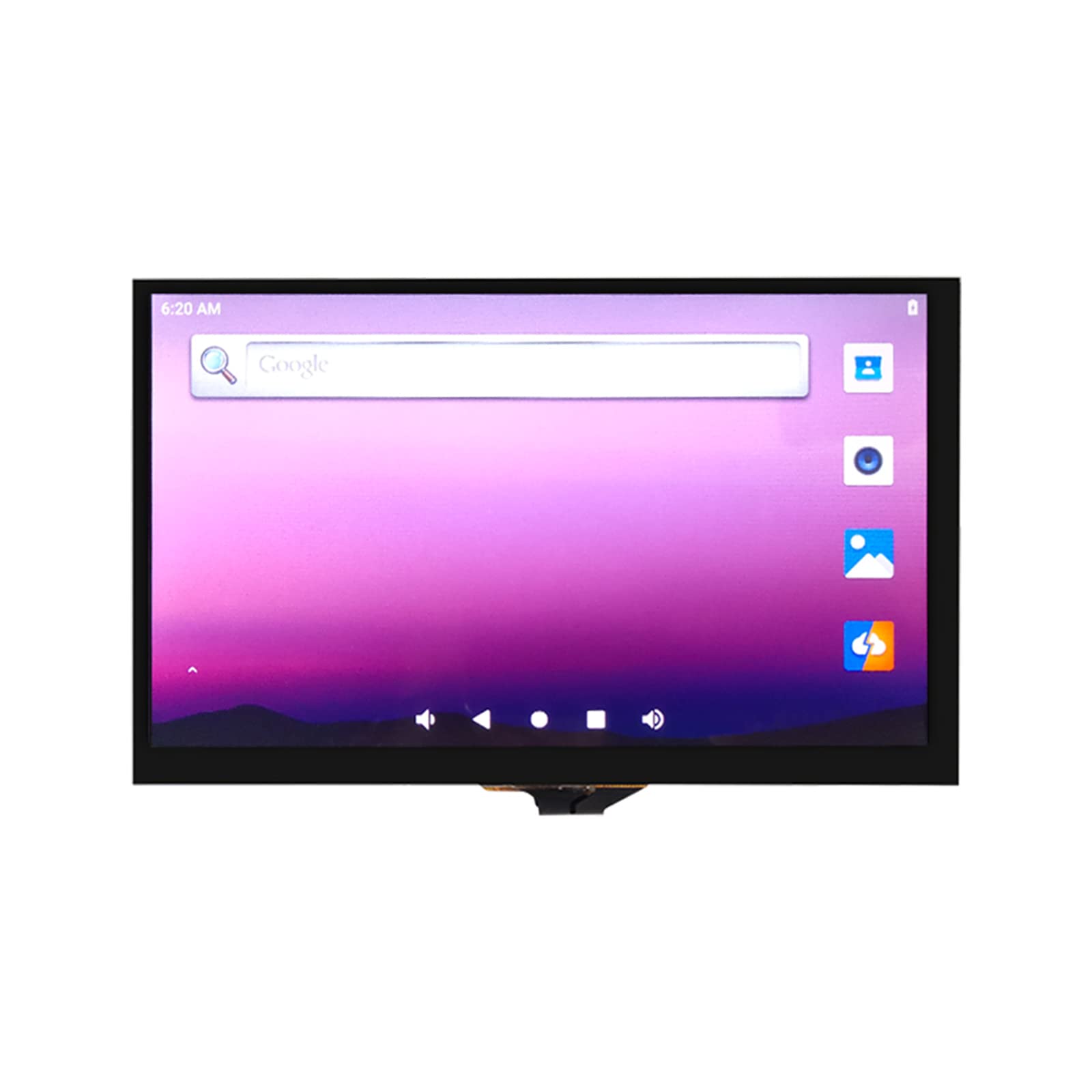 WayPonDEV YYT MIPI7LCD 2203 Screen Touchscreen 7 Inch Mini HDMI Monitor LCD Screen 1024x600 Compatible with Tinker Board 2S/RK3568J/RK3568PC/ITX-3588J Support Debian Ubuntu System