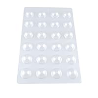 1 Pieces Chocolate Molds Plastic Egg Wedding Mothers Day Baby Shower 05271 Round Face Brow Candy Making Supplies Cake Sugarcraft Jelly