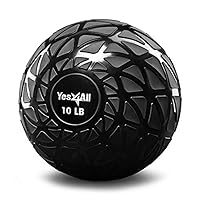 Yes4All Slam Balls, 10-40lb Medicine Ball Weight, Durable PVC Sand Filled Workout Dynamic Medicine Ball for Core Strengthen