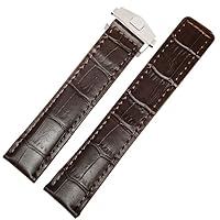 19mm 20mm 22mm Genuine Calf Leather Fiber Watchband For TAG Watch Man Watch For TAG Watch Strap Durable Replacement