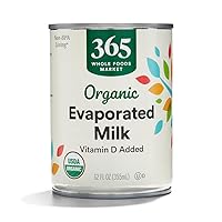 365 by Whole Foods Market, Milk Evaporated Organic, 12 Fl Oz