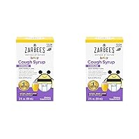 Baby Cough Syrup + Immune with Honey, Natural Grape Flavor, 2 Fl Oz (Pack of 2)