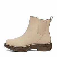 Teva Women's Midform Chelsea Comfortable Water-Resistant Flat Platform Leather Boots