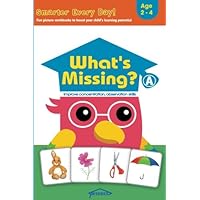What's Missing? Level A: Fun early learning activity workbook to develop the power of focus, attention, concentration and observation for toddlers and ... 2-4, boys and girls. (Smarter Every Day!) What's Missing? Level A: Fun early learning activity workbook to develop the power of focus, attention, concentration and observation for toddlers and ... 2-4, boys and girls. (Smarter Every Day!) Paperback Kindle