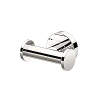 4315A Glam Double Robe Hook, Polished Nickel / 3.10
