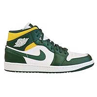 Jordan Mens Air 1 Mid 554724 371 Sonics - Size 14