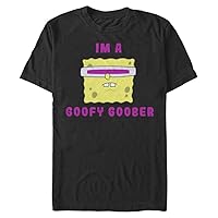 Nickelodeon Men's Big & Tall Goober Spongebob Face T-Shirt