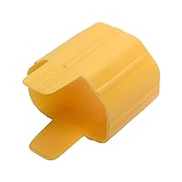 Tripp Lite Plug Lock Inserts for Detachable C13 Power Cord /C14 Inlet Yellow 100 Pack (PLC14YW)