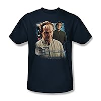 Star Trek - St: Enterprise/Doctor Phlox Adult T-Shirt in Navy
