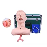 PVC Sputum Suction Exercise Simulator Model, Suck Sputum Practice Care Training Manikin for Nurse Apprentice Doctor Teaching Study