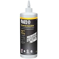 Premium Synthetic Polymer Wire and Cable Pulling Lubricant, 1-Quart Squeeze Bottle Klein Tools 51015