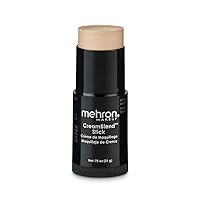 Mehron Makeup CreamBlend Stick | Face Paint, Body Paint, & Foundation Cream Makeup| Body Paint Stick .75 oz (21 g) (Light 3)