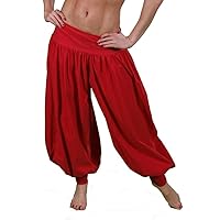 Belly Dance Cotton Harem Pants | Al'adin Bloom