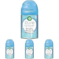 Air Wick Automatic Air Freshener Spray Refill, 1ct, Fresh Linen, Odor Neutralization, Essential Oils (Pack of 4)