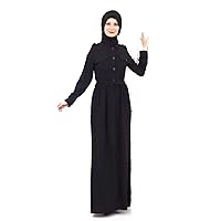 Yagmur Black Turkish Dress