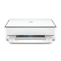 HP ENVY 6055e Wireless Color Inkjet Printer, Print, scan, copy, Easy setup, Mobile printing, Best-for-home, Instant Ink with HP+ (3 months included),white