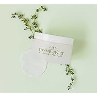 Thyme Swipe® Organic Matcha + Thyme Balancing Peel Pads