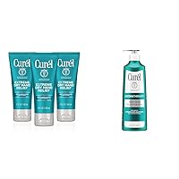 Curel Extreme Dry Hand Cream, Travel Size Lotion for Dryness Relief & Hydra Therapy In Shower Lotion, Wet Skin Moisturizer for Dry or Extra-dry Skin, with Advanced Ceramide Complex
