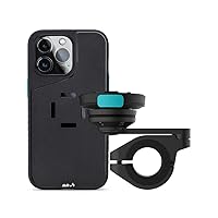 Mous - Motorcycle Phone Mount and Phone Case for iPhone 15 Pro Max - Motorcycle Phone Holder Kit - IntraLock Motorcycle Bar Mount and IntraLock Phone Case for iPhone 15 Pro Max
